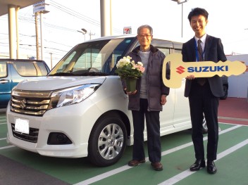 ソリオご納車です